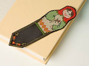 Black and Gold Babushka